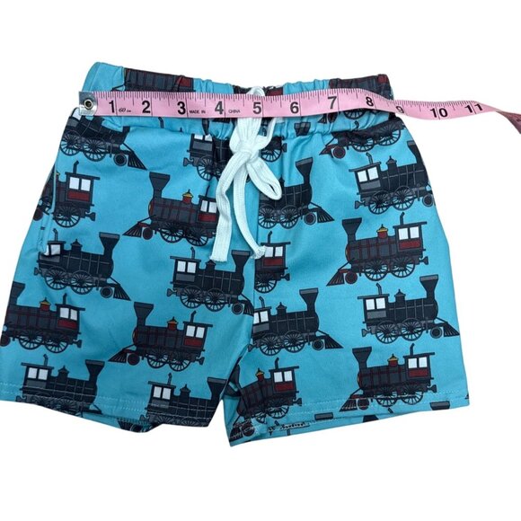 Train-Themed Toddler 2T Shirt & Shorts Set By Marie Elizabeth - Picture 7 of 9